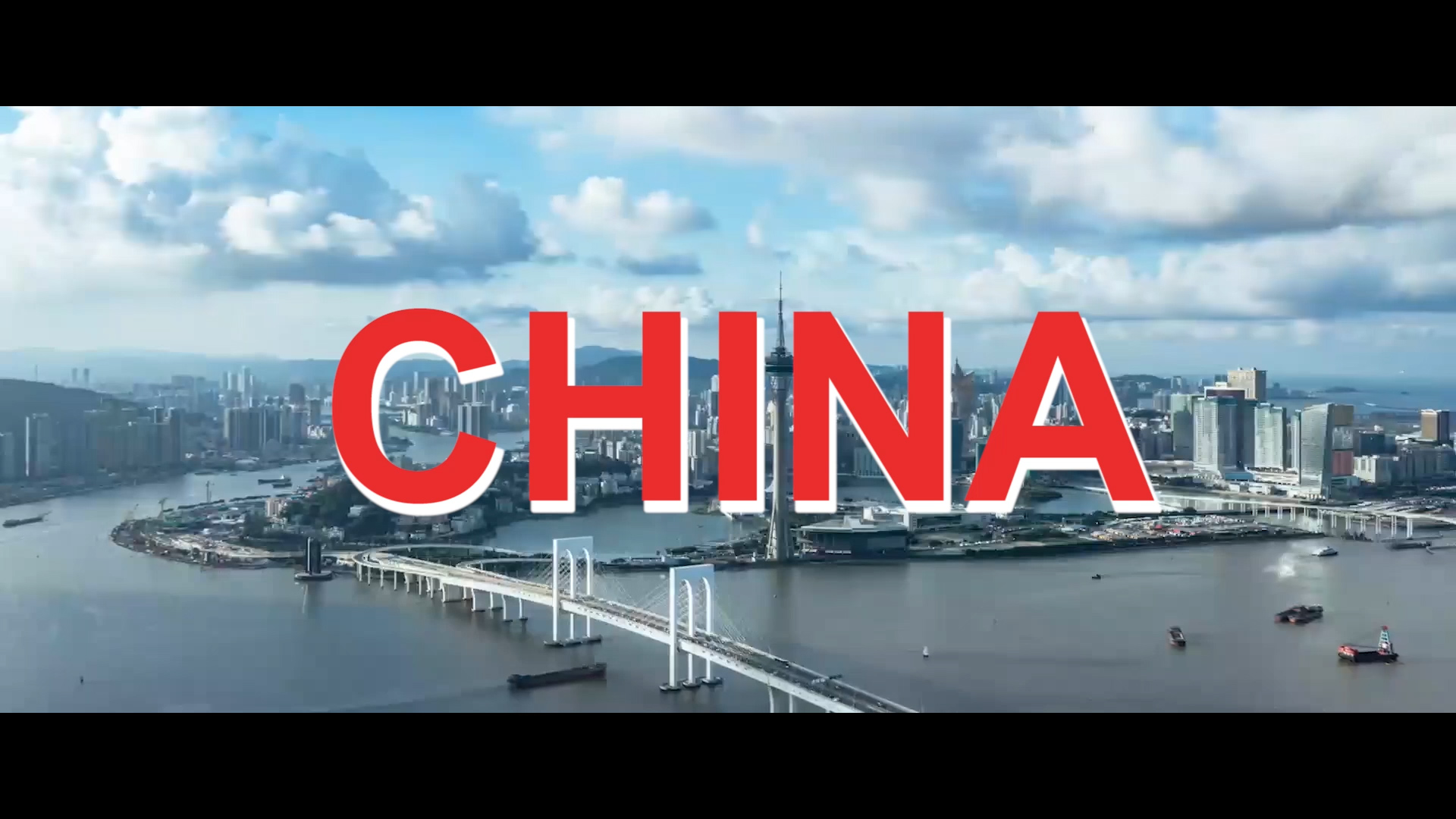 China英文演讲中国演讲朗诵配乐LED背景视频