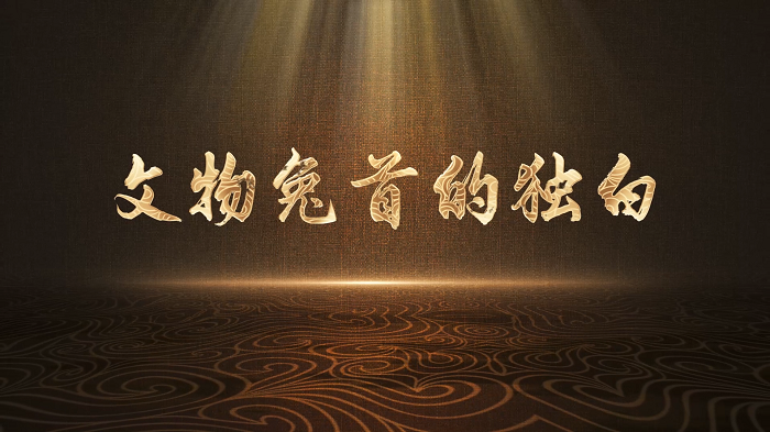 文物兔首的独白，文物回家，演讲朗诵配乐背景视频